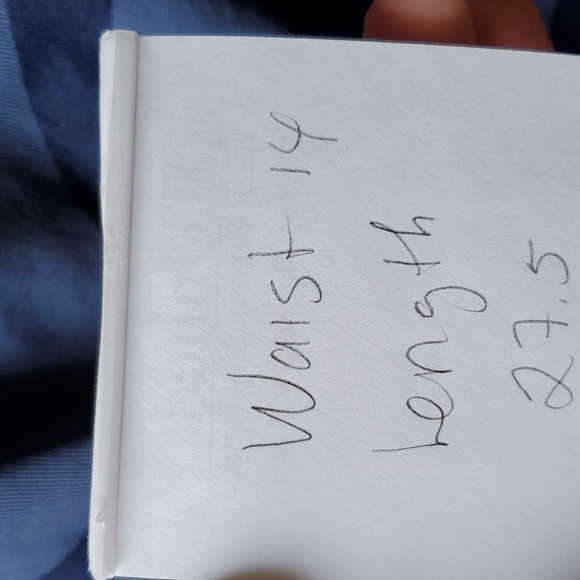 FABLETICS blue swirl leggings size Large. Sold out online length 27.5 - Picture 11 of 11